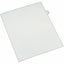 Avery Side-Tab Legal Index Exhibit Dividers, Tab Title 7, White, Pack Of 25