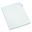 Avery Preprinted Legal Exhibit Side Tab Index Dividers, Allstate Style, 10-Tab, 4, 11 x 8.5, White, 25/Pack