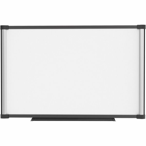 Lorell Magnetic Dry-Erase Whiteboard, 24" x 36", Steel Frame With Silver Finish