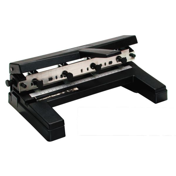Swingline 2-4 Hole Heavy-Duty Paper Punch, Black Main image