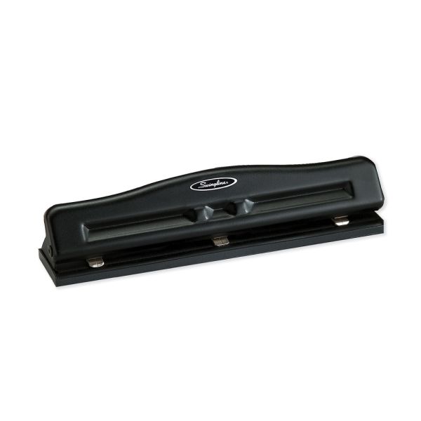 Swingline Commercial Desktop Paper Punch, Black Main image