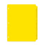 Avery A-Z Plastic Preprinted Divider Tabs, 8-1/2" x 11", Yellow, Set Of 26