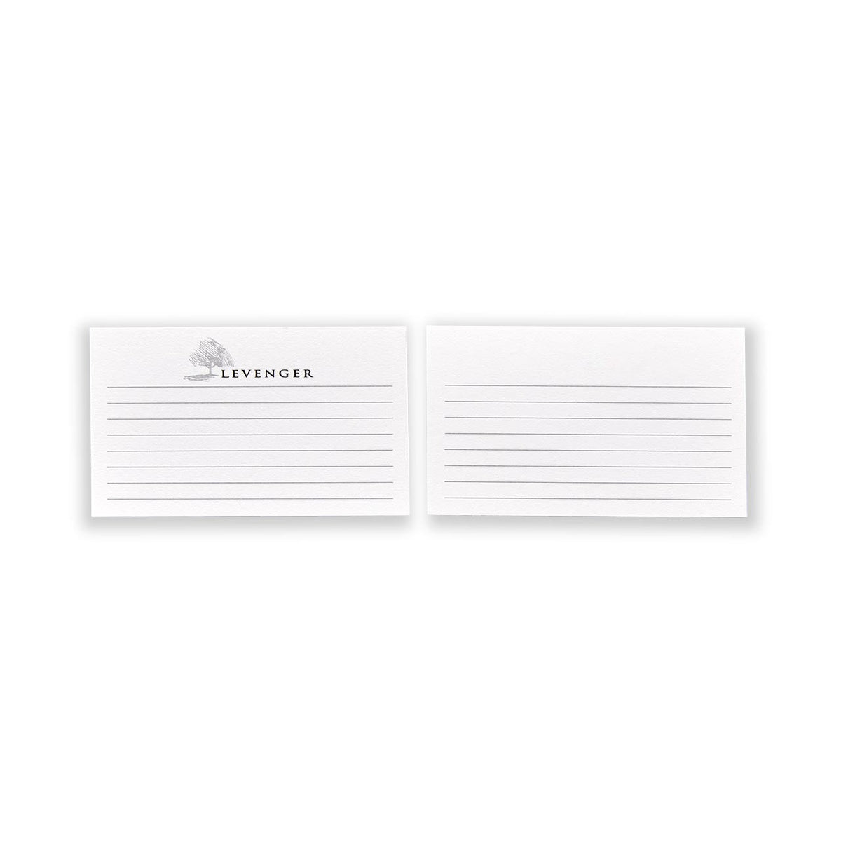 500 Corporate Wallet Cards, Horizontal Ruled