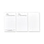 500 Corporate 3 x 5 Cards, Vertical Plain