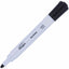 Integra Bullet Tip Dry-Erase Markers - Erasable - Black Ink - 1 Dozen
