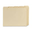 Oxford 1/5-Cut File Folders, Letter Size, Manila, Box Of 100