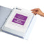 C-Line Sheet Protectors With Antimicrobial Protection, Heavyweight, 8 1/2" x 11", Clear, Pack Of 100