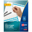 Avery Unpunched Customizable Dividers For Use With Any Binding System, 5 Tab, White, 25 Sets - 11443