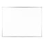Bi silque Ayda Magnetic Dry-Erase Whiteboard, 48" x 36", Aluminum Frame With Silver Finish